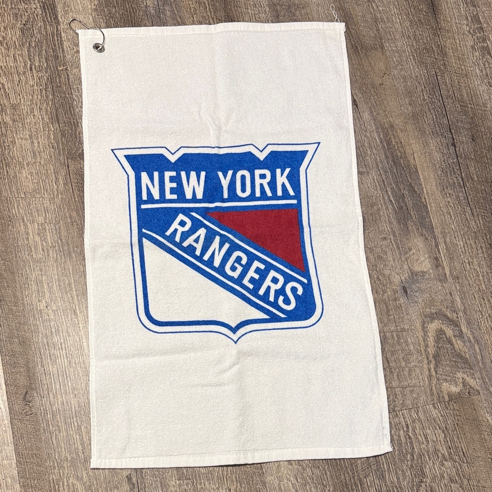 New York Rangers Golf Bag Towel with Logo